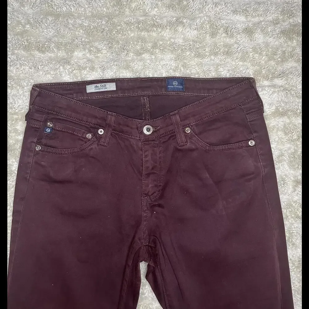 AG Adriano Goldschmeid 'The Stilt' cigarette leg jeans Size 28R